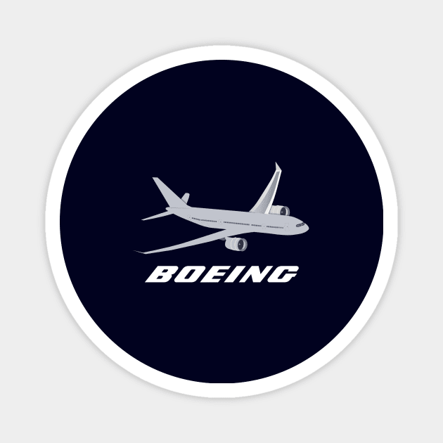 Boeing Magnet by Joshua Designs